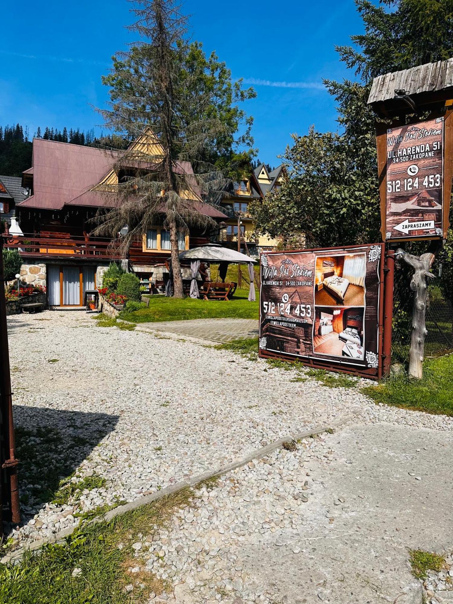 Willa Pod Stokiem Zakopane Esterno foto
